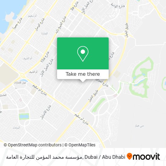 مؤسسة محمد المؤمن للتجارة العامة map