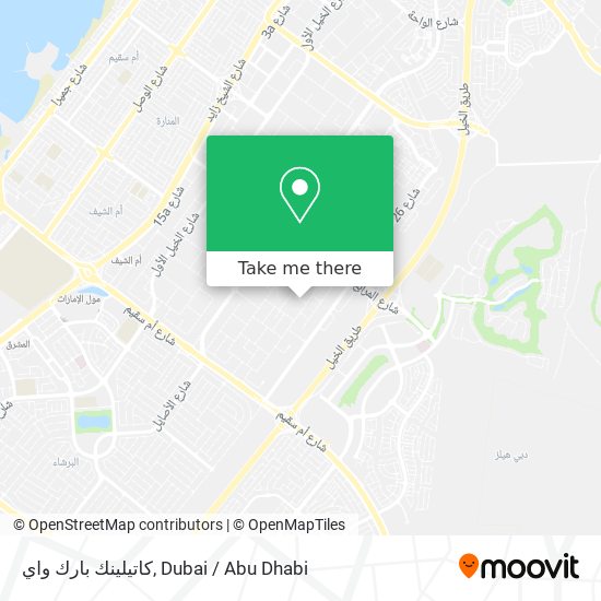 كاتيلينك بارك واي map