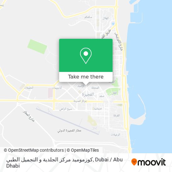 كوزموميد مركز الجلدية و التجميل الطبي map