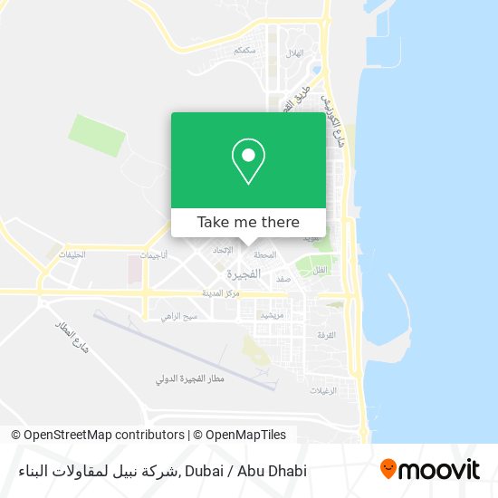 شركة نبيل لمقاولات البناء map