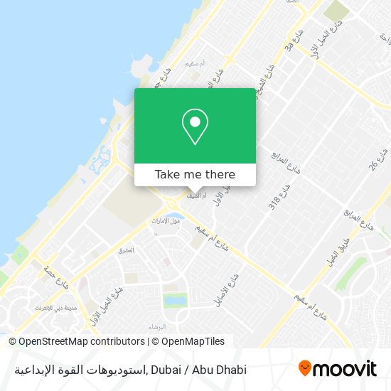 استوديوهات القوة الإبداعية map