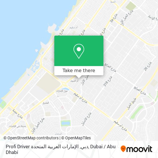 Profi Driver دبي, الإمارات العربية المتحدة map