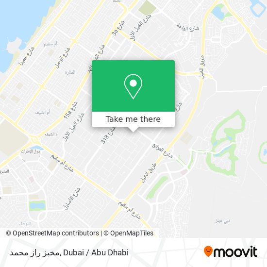 مخبز راز محمد map