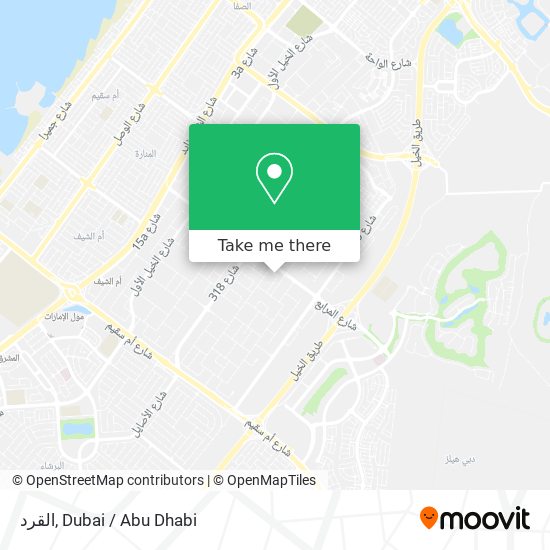 القرد map