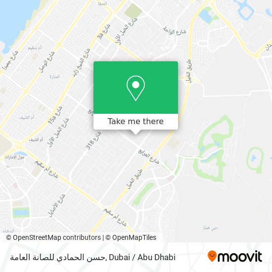 حسن الحمادي للصانة العامة map