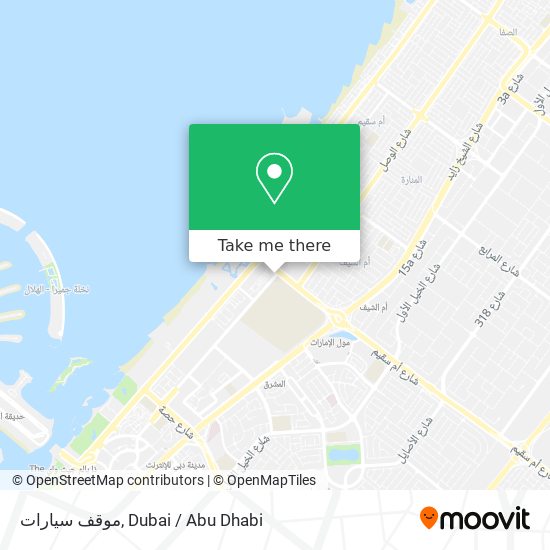 موقف سيارات map