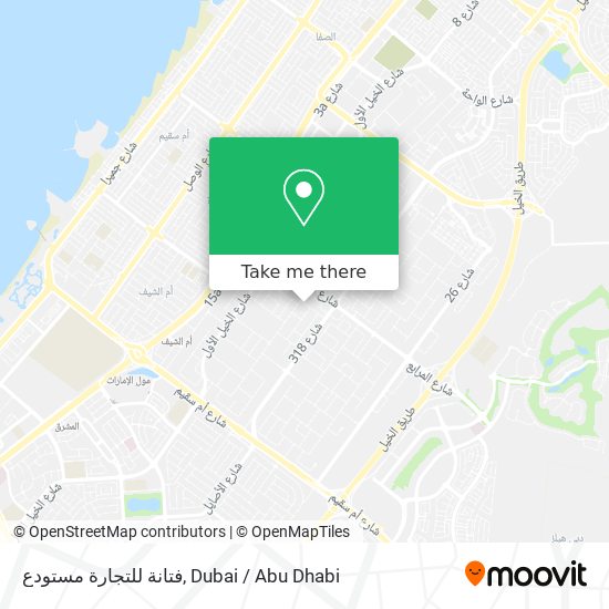 فتانة للتجارة مستودع map