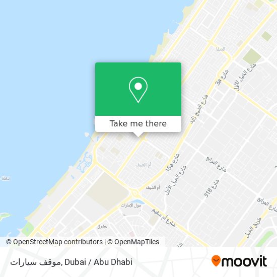 موقف سيارات map