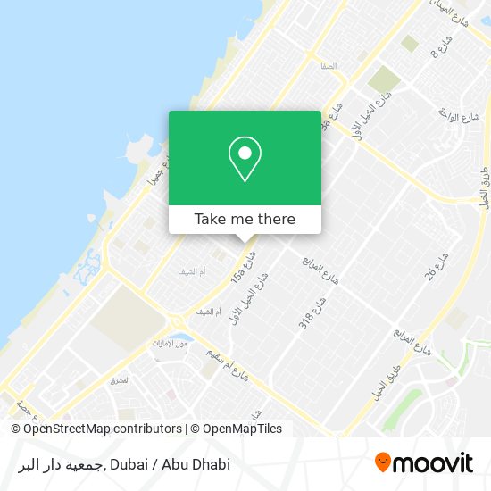 جمعية دار البر map