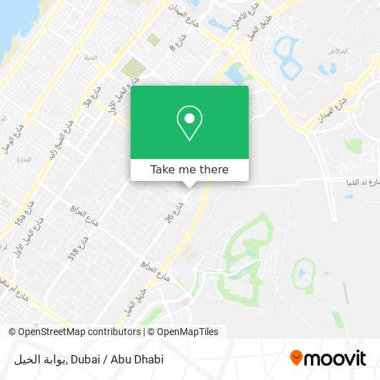 بوابة الخيل map