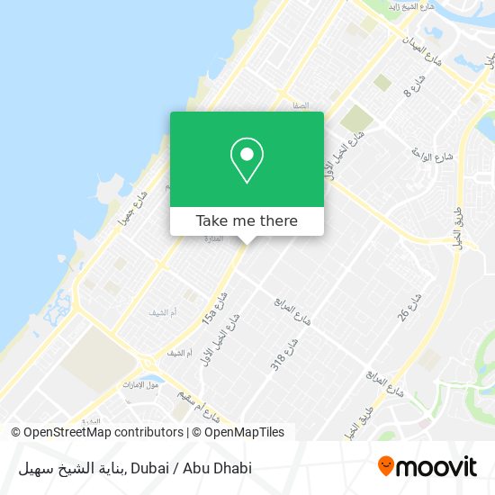 بناية الشيخ سهيل map