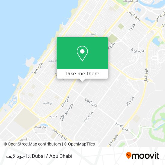 ذا جود لايف map