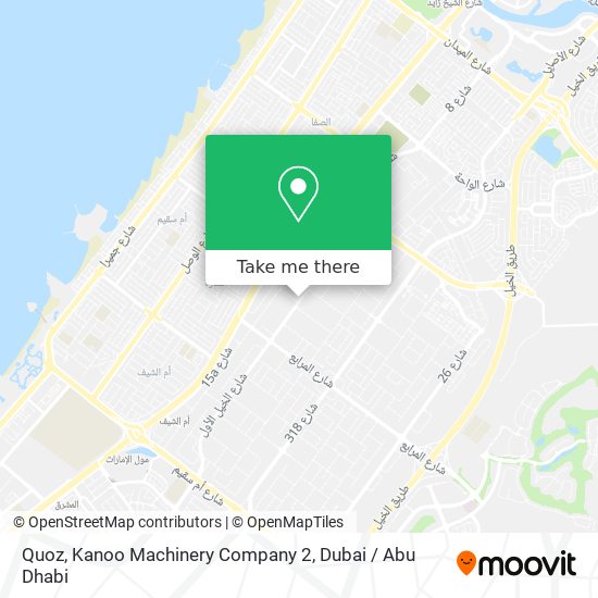 Quoz, Kanoo Machinery Company 2 map