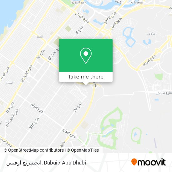 انجينيرنج اوفيس map