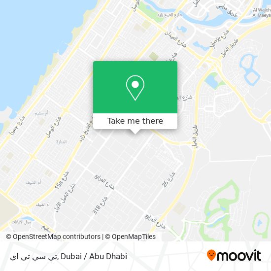 تي سي تي اي map