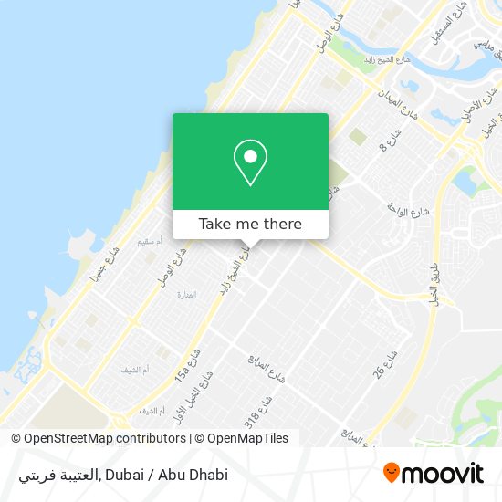 العتيبة فريتي map