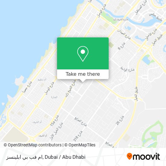 ام فب بي ابلينسز map