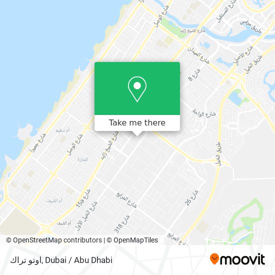 اوتو تراك map