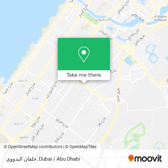 خلفان البدووي map