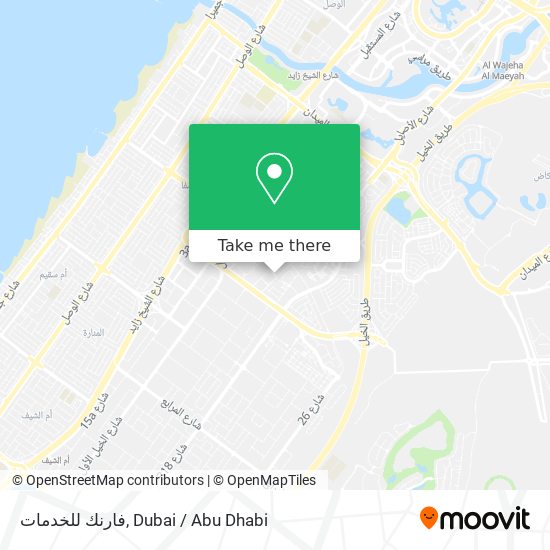 فارنك للخدمات map