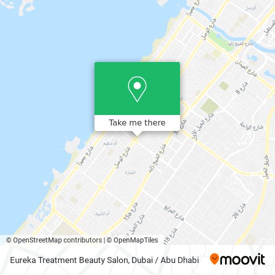 Eureka Treatment Beauty Salon map