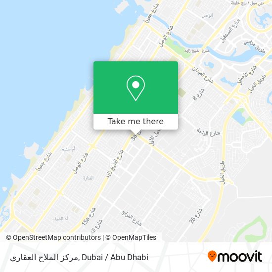 مركز الملاح العقاري map