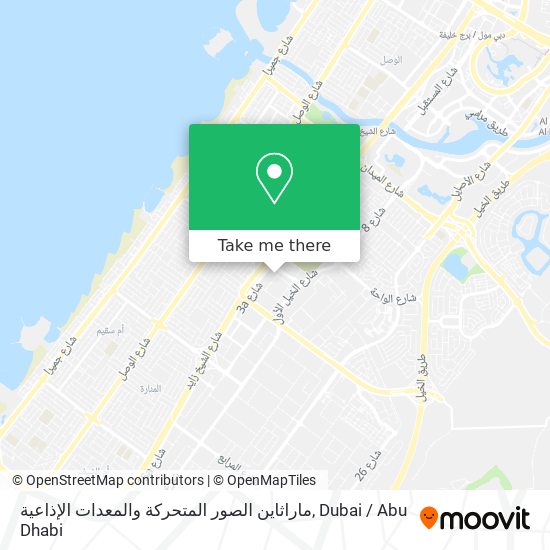 ماراثاين الصور المتحركة والمعدات الإذاعية map