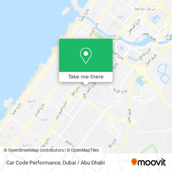 Car Code Performance map