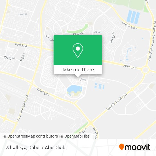 عبد المالك map