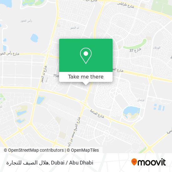 هلال الصيف للتجارة map