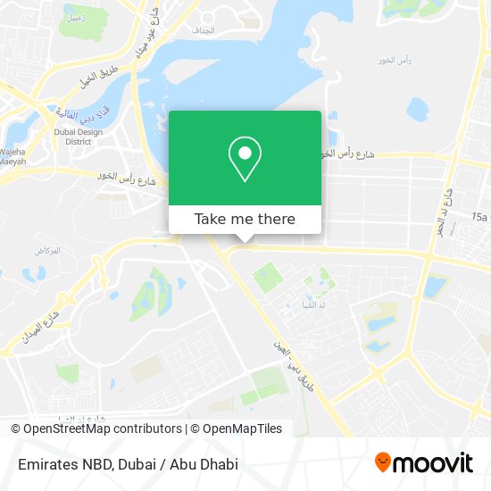 Emirates NBD map
