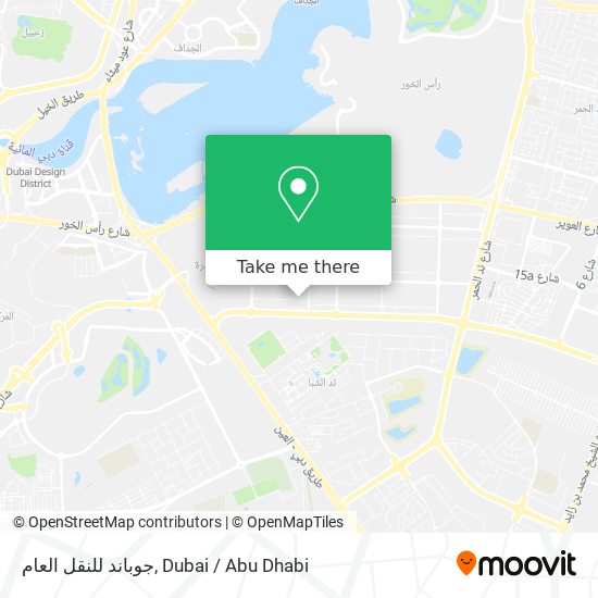 جوباند للنقل العام map