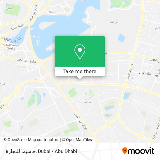 حاسيما للتجارة map