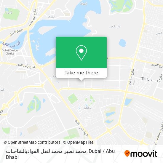 محمد نصير محمد لنقل الموادبالشاحنات map