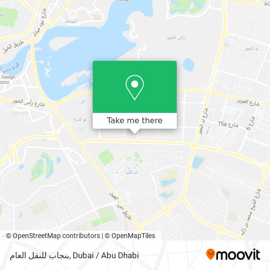 بنجاب للنقل العام map