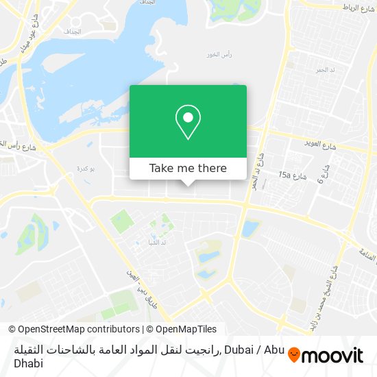 رانجيت لنقل المواد العامة بالشاحنات الثقيلة map