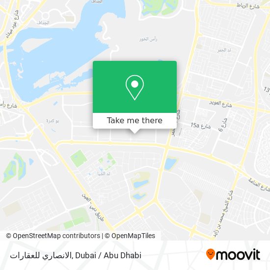 الانصاري للعقارات map