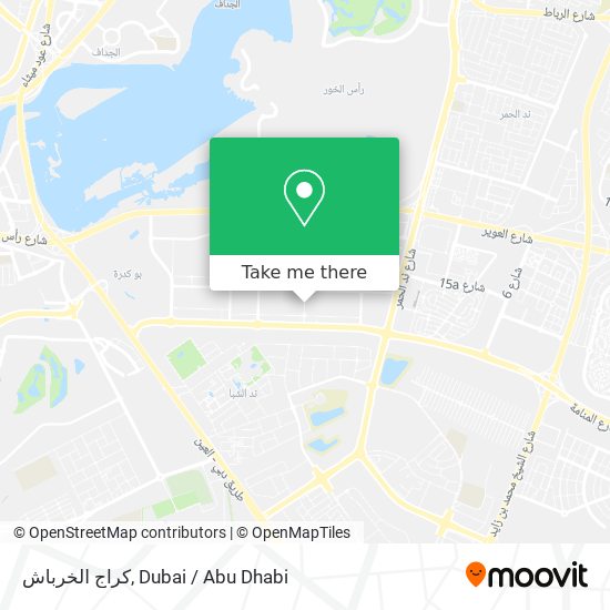 كراج الخرباش map