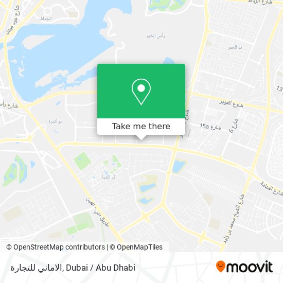 الاماني للتجارة map