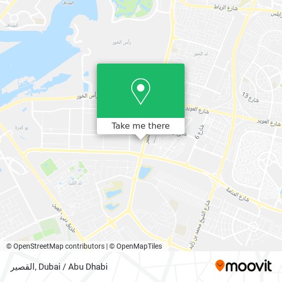 القصير map