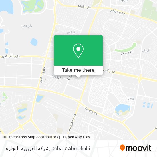 شركة العزيزية للتجارة map