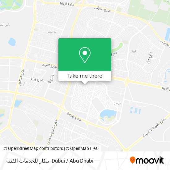 بيكار للخدمات الفنية map