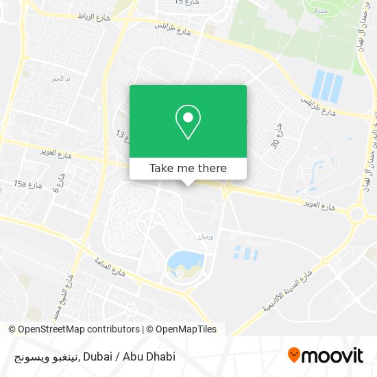 نينغبو ويسونج map