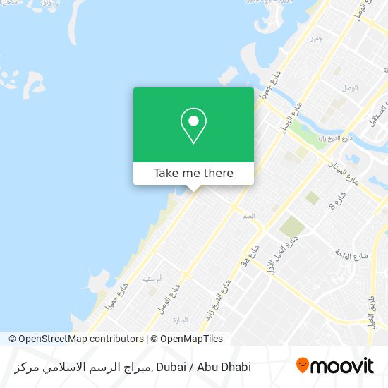 ميراج الرسم الاسلامي مركز map