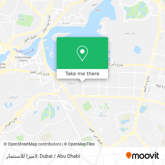 لاميرا للاستثمار map