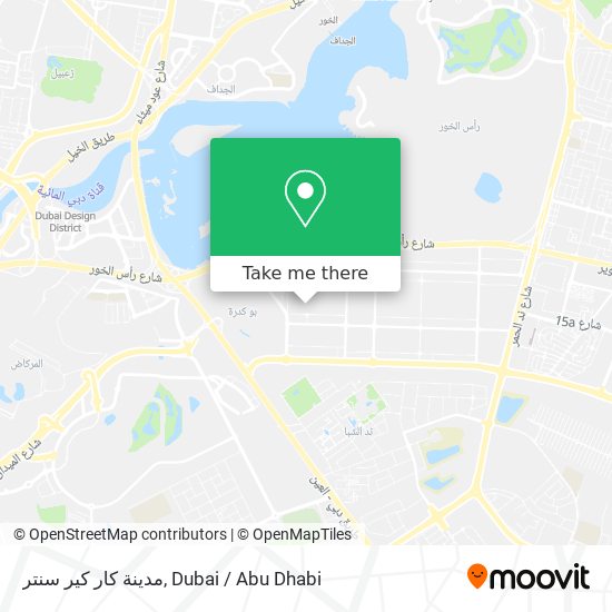 مدينة كار كير سنتر map