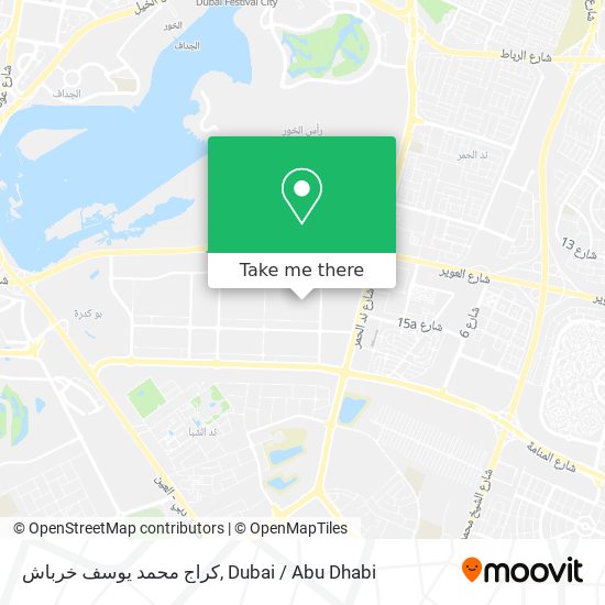 كراج محمد يوسف خرباش map