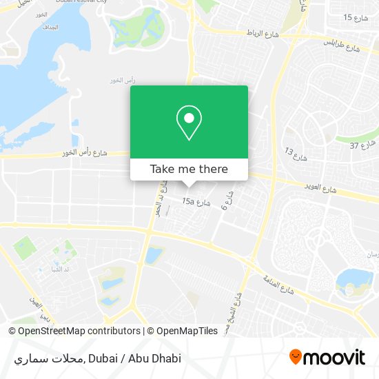 محلات سماري map