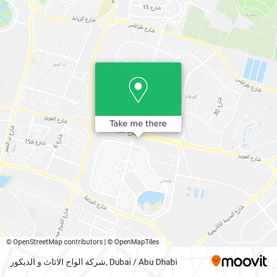 شركة الواح الاثاث و الديكور map