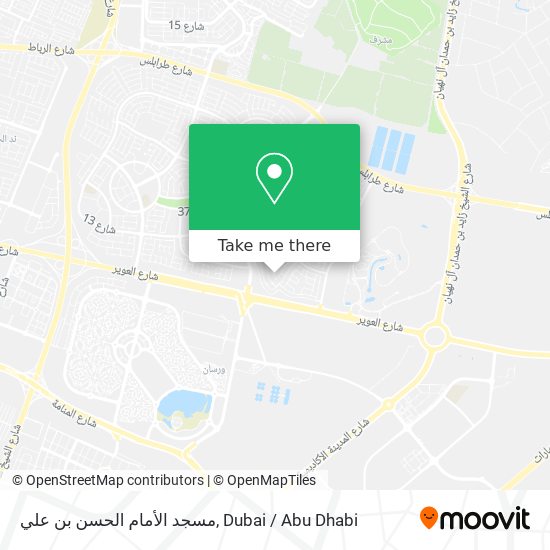 مسجد الأمام الحسن بن علي map